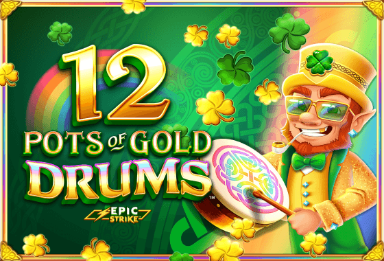 12_pots_of_gold_drums_online_slot