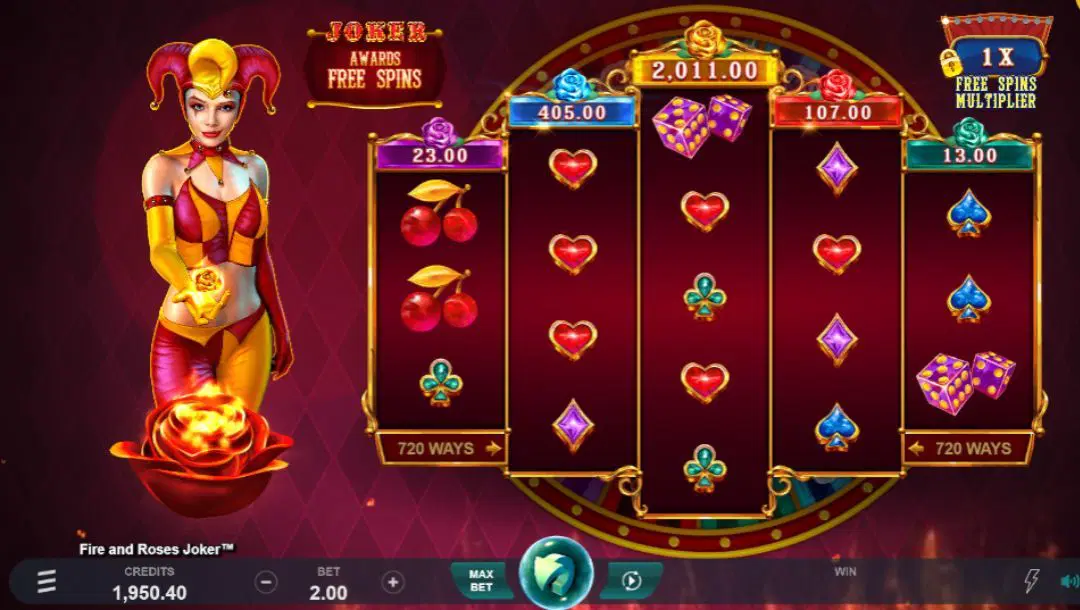 Fire and Roses Joker game