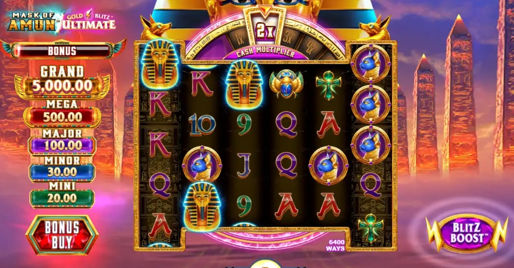 Mask of Amun Gold Blitz Ultimate Slot Review