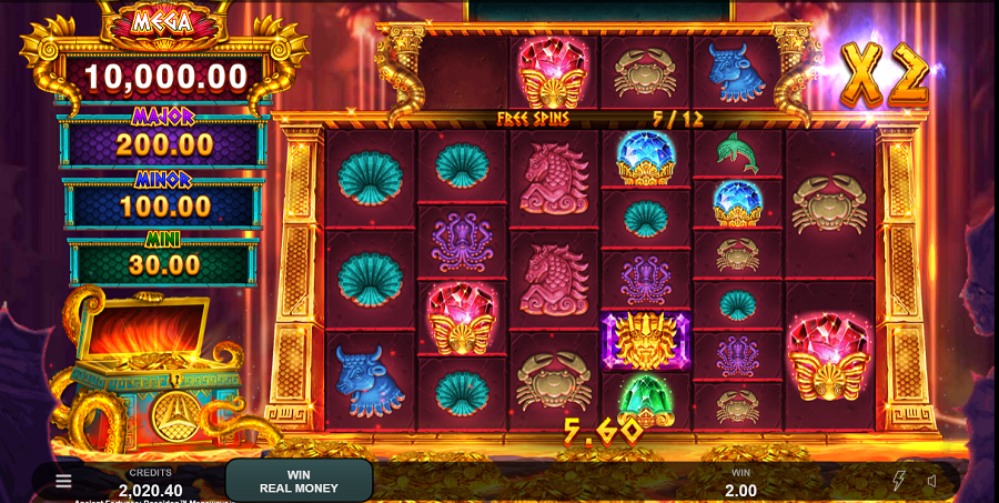 Poseidon Ancient Fortunes Megaways