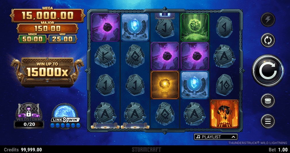 Thunderstruck Wild Lightning slot