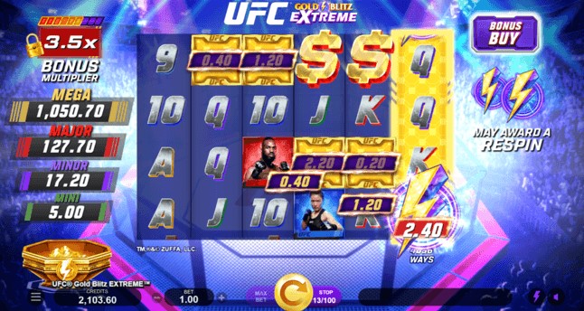 UFC Gold Blitz Extreme game