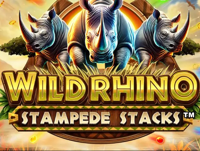 Wild Rhino Stampede Stacks slot
