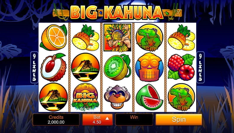 Tragamonedas Big Kahuna