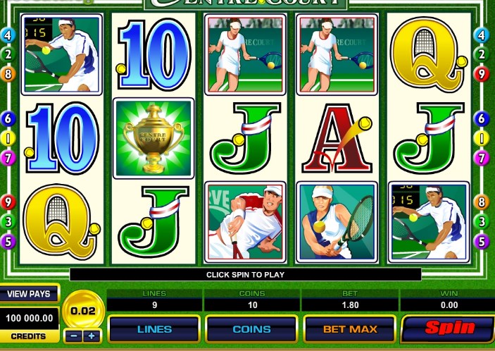 centre court slot review