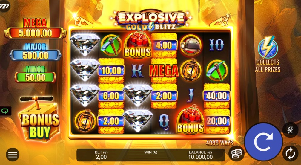 explosive gold blitz slot review