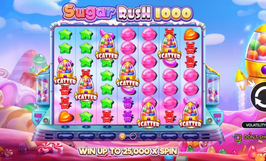 sugar rush 1000 slot review